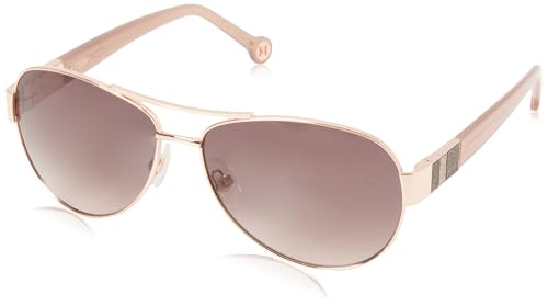 Carolina Herrera Brown Gradient Navigator Ladies Sunglasses HER 0135/S 0DDB/HA 59