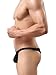 iKingsky Men's Soft Low Rise Bikini Underwear Sexy Mid Coverage Back Briefs (Medium, 6 Pack)
