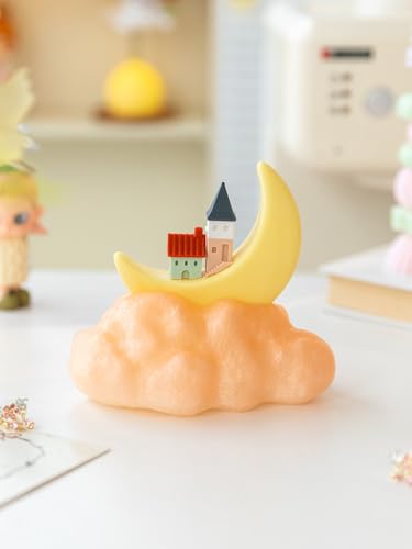 Lámpara de Mesa Noche Mini Luna con Nube LED miniatura 3