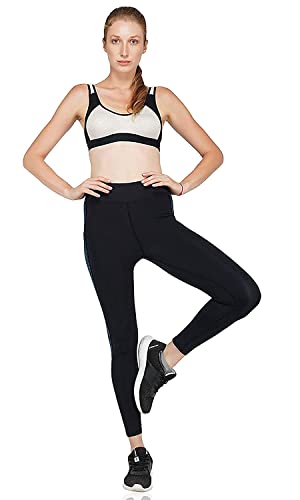 Image of Unbeatable Women Stretchable Gym Wear Sports Leggings Ankle Length Workout Tights