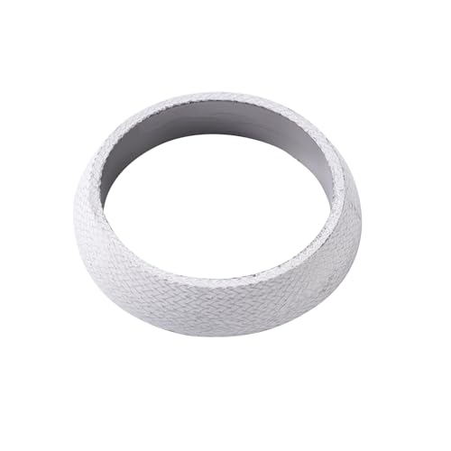 Image of Rislobx 48mm Car Exhaust Gasket, Grade Graphite Exhaust Manifold Gasket Muffler Gasket,Donut Exhaust Flange Gasket (48mm)