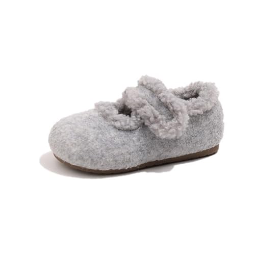 Baskets d'hiver filles chaudes en polaire idéales pour les tout-petits