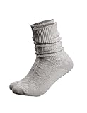 HerzSticht Herren Kurze Trachtensocken 1er Pack (Modell: Enzian), Trachtenstrümpfe Grau 39-42