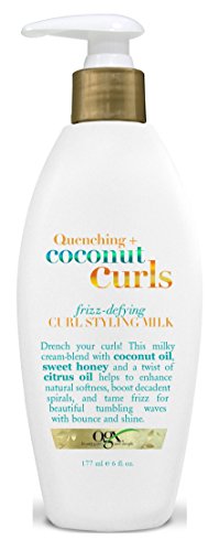 Ogx Coconut Curls Styling Milk 6 Ounce (Frizz-Defying) (177ml) (3 Pack)