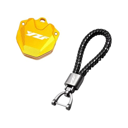 Coque de clé de moto CNC anti-choc en métal solide YZF R1