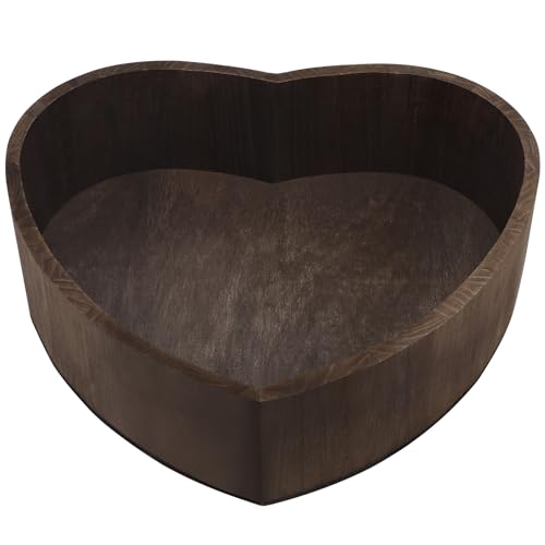 HOUDERCO Cesta de Madera Diseño Simple y Elegante Color Café en Forma de Accesorio para Recién Nacido para Sesión de de Bebés