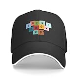 ECUXSRHN Gorra para Hombre Sombrero de Fiesta de Espuma Matilda When I Grow Up Gorra Militar Hombre