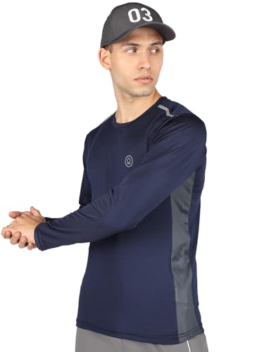 Image of CHKOKKO Men's Raglan Full Sleeves Gym T-Shirt