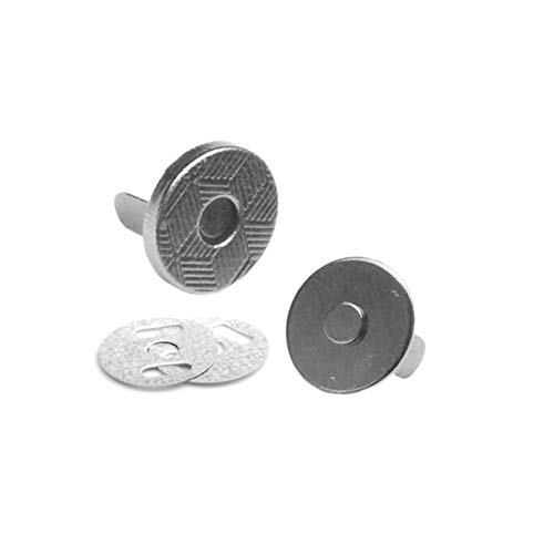 50 juegos broches magnéticos 10 mm diámetro, 14