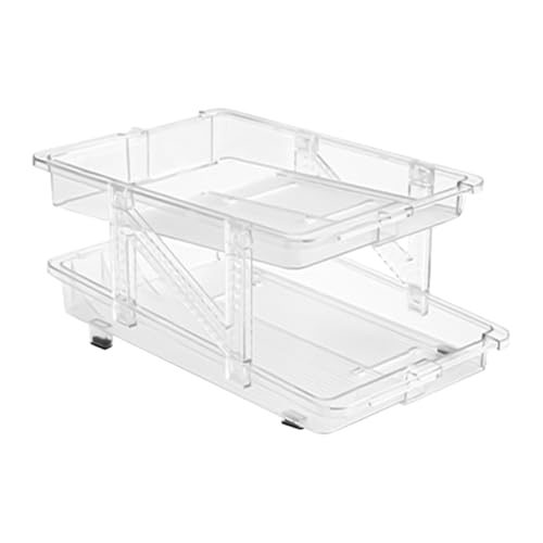 Generisch Soda Can Organizer - Soda Puede Para El Nevera | Estante de Almacenamiento Automático Extensible Ajustable | Contenedor de Bebidas para Jugo Cerveza Café Té Pantry Armario RV Bar
