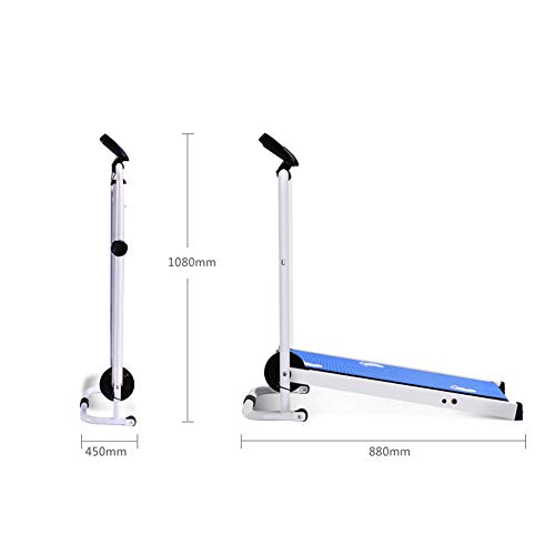Foto von Byjia Mechanisches Laufband, Klappbare Laufmaschine Mit LED Display, Maximale Belastung 100 Kg, Geeignet Für Fitness-Training Im Haushalt