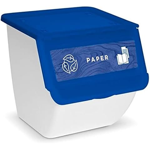 Acan Contenedor plástico apilable con ruedas Cover