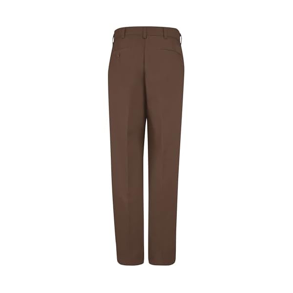 Red Kap Men's Stain Resistant, Flat Front Work Pants - Image 7