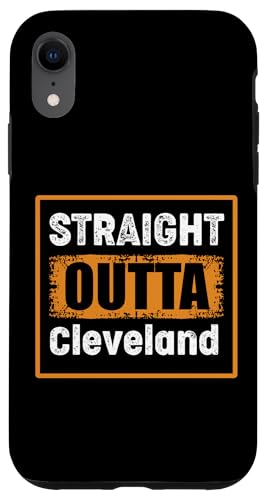Straight Outta Cleveland Tennessee USA ���g�� ���B���e�[�W �X�}�z�P�[�X iPhone XR �p