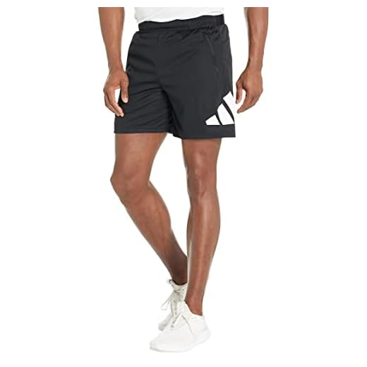 adidas IB8121 TR-ES Logo SHO Shorts Hombre Black/White Tamaño M 7"