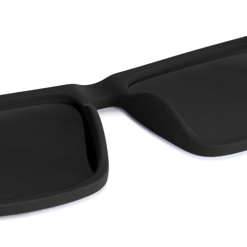 Image of Black Retro Square Sunglasses /Goggles For Men's -UV Protected-Pack of 1