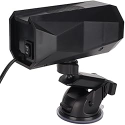 Ventilador Succionador Desempañador Desempañador de Coche de 12V 150W, Ajuste de 360°, Ventilador de Calentador Automático Eficiente Multiusos con Soporte de Ventosa para Camión para SUV