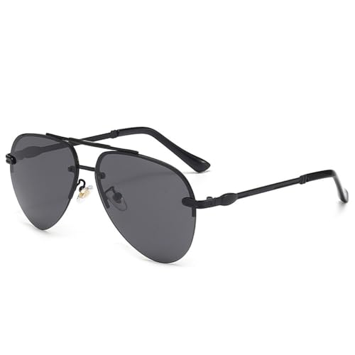 Lunettes de soleil demi-monture homme pour stopper l'éblouissement avec style