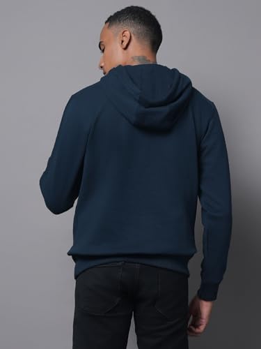 Image of HIGH Star Men's Cotton Hooded Neck Sweatshirt