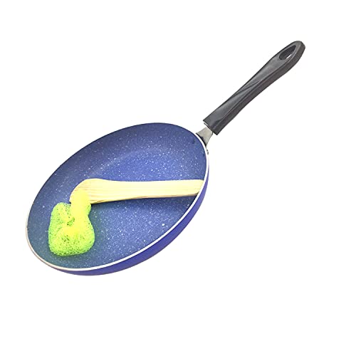 Antihaftbeschichtete offene Bratpfanne, mit Helfergriff, Aluminium, offene Bratpfanne, Kochgeschirr, Bratpfanne, Bratpfanne, antihaftbeschichtet, Mini-Bratpfanne, Ei (260 mm) Cover