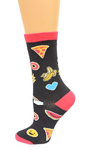 Image of K. Bell Socks womens Retro Varsity Lettuce Crew