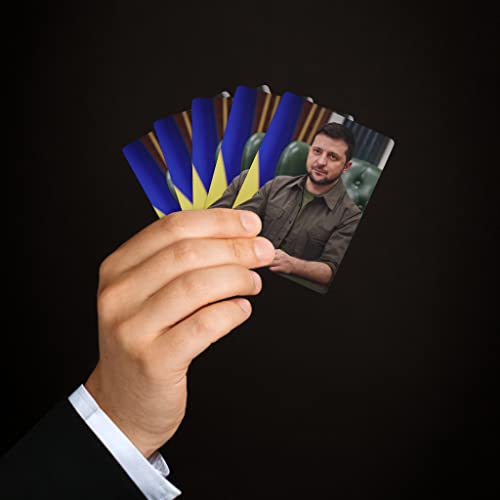 Naipes de Póker con Volodymyr Zelensky, 54 cartas miniatura 4