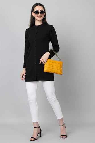 Image of HIFZAA Womens Woolen Long Cardigan Sweater for Women Winter wear for Ladies M to 4XL