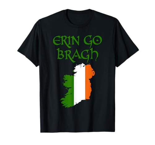 Erin Go Bragh Irlanda Forever Irish Celtic St Pattys Dublín Camiseta