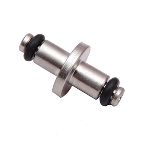 Lizusidtsy Scuba Diving Dive Swivel Spool with O-Ring High Pressure Gauge Regulators Scuba Diving Accessories, Black & Silver