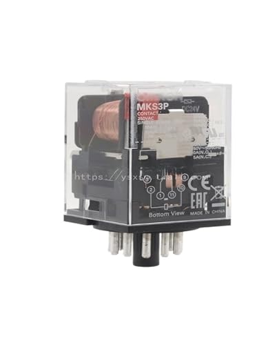 Relais intermédiaire MKS3P AC110V à 11 broches et 10A pour circuit industriel