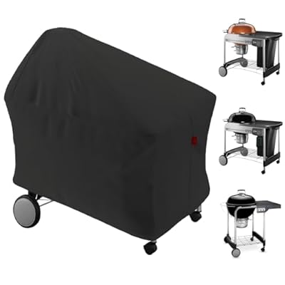 Cover Geny Outdoor Grill Cover Fits Weber 22" Performer & Performer Deluxe Charcoal Grill(Compared to Weber 7152), Nexgrill VEVOR 22 Inch Charcoal Grill with Cart,Napoleon PRO22 Kettle Grill