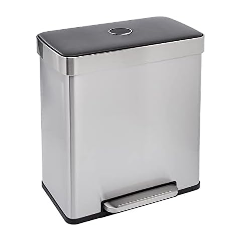 Poubelle de recyclage Amazon Basics Cover