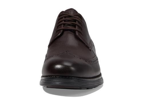 Image of Cole Haan Men's OriginalGrand Shortwing Wingtip Oxford, Dark Chocolate, 14-W US