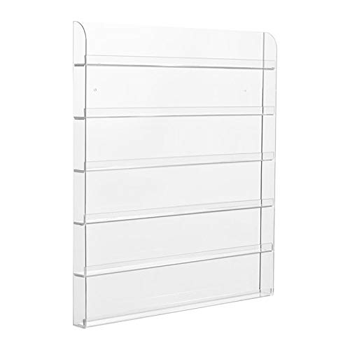AMT Acrylic Nail Polish Racks for the Wall. CLEAR Nail Polish Display. Young