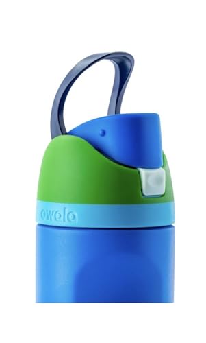 Image of Owala Freesip Water Bottle, 16oz, Green Machine