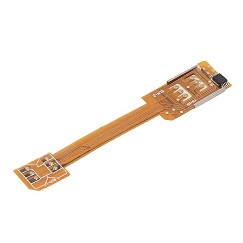 SIM Card Extender Male To Female SIM Card Extension Adapter, Soft Flat FPC Cable Extender,Widely Compatible