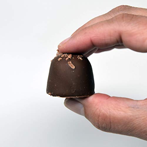 Vegan Chocolate Truffles - Gluten Free, Organic Ingredients, Best Vegan Gift, Fair Trade, Kosher, Gourmet Assortment 9Pc Box (Truffles Assortment) #TOP4