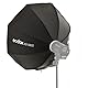 Godox Softbox AD-S60S 60cm Octagon Soft Box, Kompatibel mit Goodx Mount LED-Videolicht und Blitz AD300Pro, AD400Pro, ML100BI, ML60IIBI, ML100R, ML60, ML30 und mehr