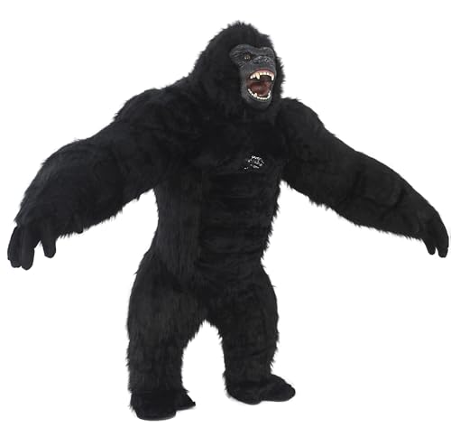 Inflatable Gorilla Costume for Adult, Air Blow up 8.2ft Gorilla Costume Props for Party Games & Activities Halloween