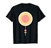 Astronomy Space Geeks Modèle échelle Système solaire Planètes T-Shirt