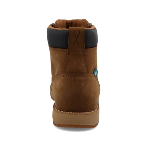 Image of Twisted X Men's 6 inch Lion Tan Cellstrech Wedge Sole Nano Toe Wok Boot