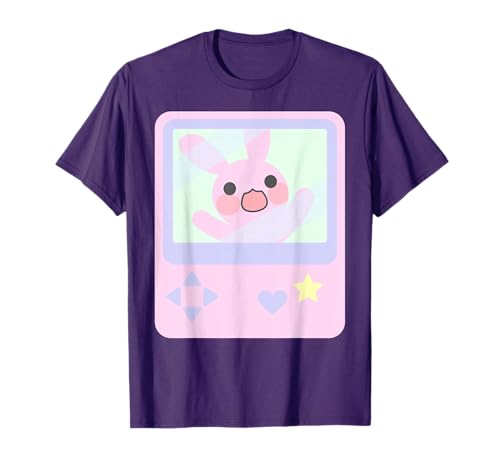 Kawaii Gamer Bunny Rabbit Pastel Shirt T-Shirt