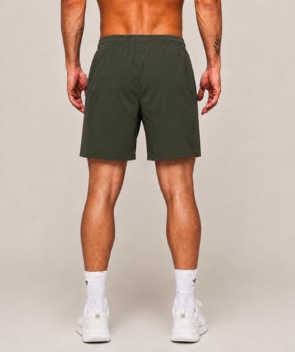 Image of ENDEAVOUR WEAR Men's Quick Dry Lightweight Sports Shorts Zipper Pockets