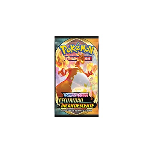 Pokemon Blister Quadruplo Eevee Espada e Escudo 3 Escuridão Incandescente Copag - 89091