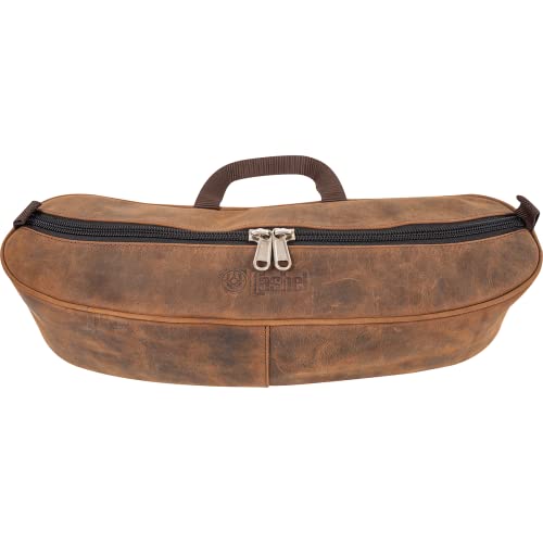 Cashel Distressed Leather Cantle Bag