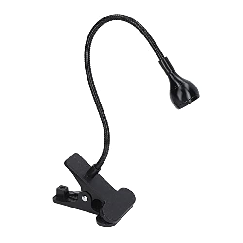 Big Chip 395nm UV LED Black Light Fixtures with Gooseneck and Clamp for UV Gel Nail and Ultraviolet Curing, Portable UV Blacklight 5V USB Input 3W - Image 2