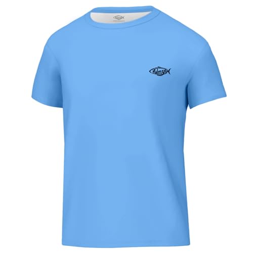 Image of Palmyth Boys Fishing Shirt Short Sleeve UPF 50+ Youth Performance T-Shirt