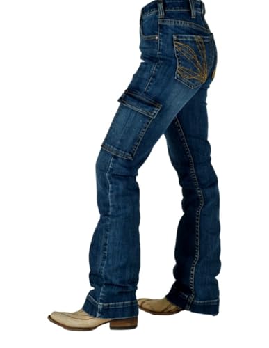 Cowgirl Tuff Western Jeans Womens Raise Bar Medium Wash JRAISE3