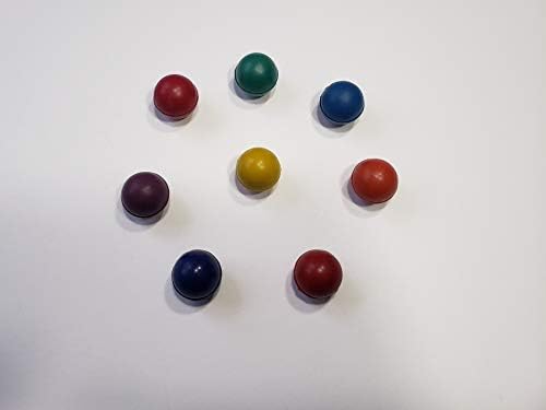 Chakra Tuning Forks 8 Set Color Removable Balls ONLY - Complete Your Chakra Set