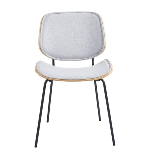 Amadeus - Chaise Atlanta Grise chène (Lot de 2)